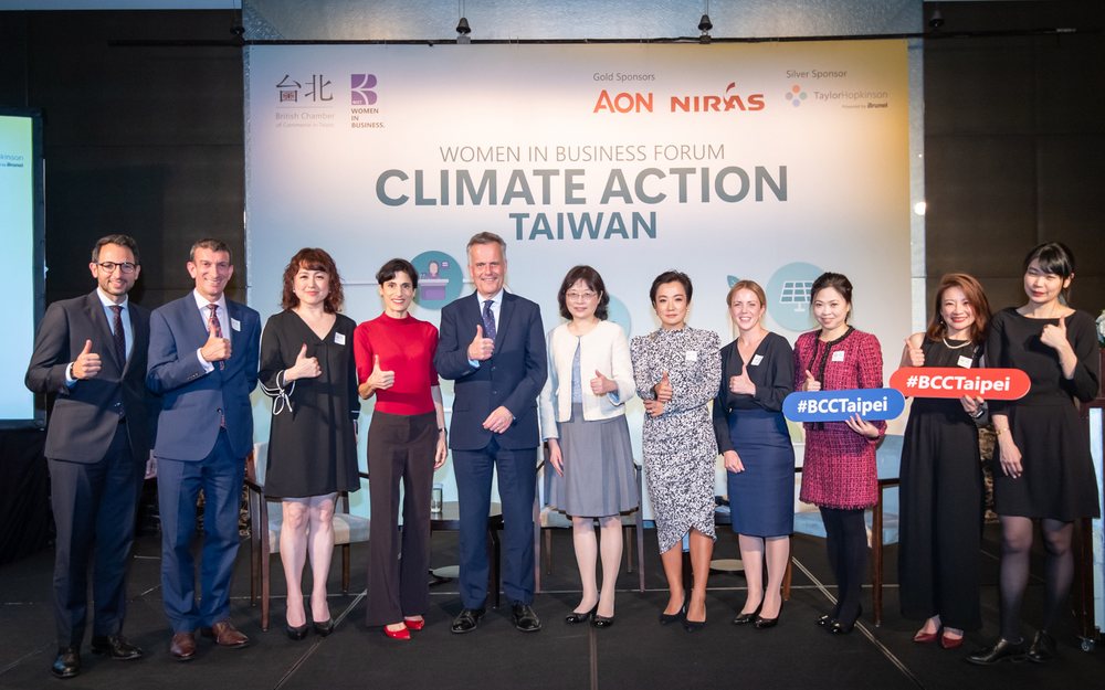 British Chamber research offers insights into the role of women in Taiwan’s fight for climate action